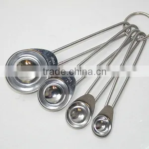 4 Pcs Set Stainless Steel Measuring Spoon thumbnail-1