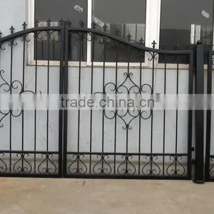Heavy Duty Powder Coated Iron Tree Driveway Gate thumbnail-5