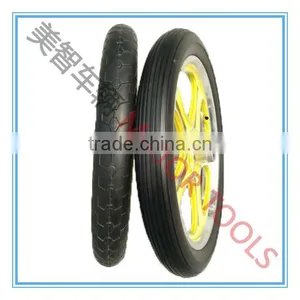 16x1.75 Flat Free pu Foam Wheel Solid Bicycle Tyre thumbnail-4