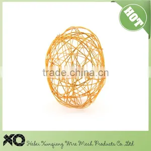 Christmas Ornaments Ball/gold Wire Ballls thumbnail-1