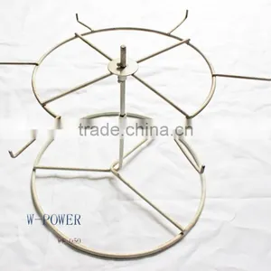 Metal Wire Display Shelves Shop Rack Jewelry Display Rack thumbnail-2