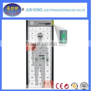 LED Signal High Sensitivity Walk Through Metal Detector JH-33Z thumbnail-1