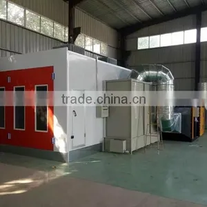 High Quality Car Spray Booth Electric And Diesel Heat Options thumbnail-4