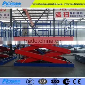Hydraulic Stationary Scissor Car Lift Table (Designed According to Clients' Requirements) thumbnail-1