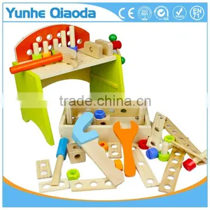 Creative DIY Wooden Tool Table Assembly Toy Disassembling Screw Toys thumbnail-2