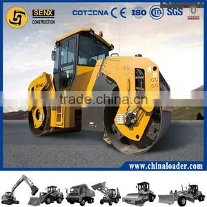 Best Quality 14T Hydraulic Double Drum Road Roller RD7140 for UKRAINE thumbnail-1