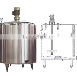Hot and Cold Liquid Tanks Storage Tank Machine for Fruit Sauce Filling thumbnail-3