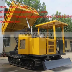 Full Rubber Track Caterpillar Dumper Loading Palm thumbnail-3