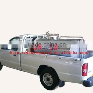 Horizantal Milk Storage Transport Tank Milk Tanker thumbnail-1