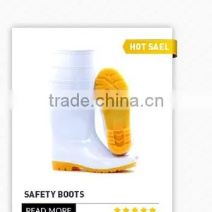 201 Hot Rain Boots With Buckles and Braid Design thumbnail-2