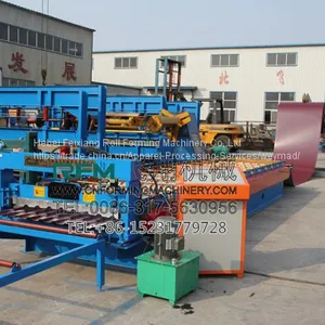 Color Coated Roofinng Roll Forming Machine thumbnail-3