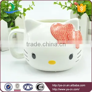 Cute Red Hello Kitty Creative Ceramic Cup Wholesale thumbnail-1