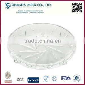 Cheap Wholesale Clear Antique Glass Plates thumbnail-1