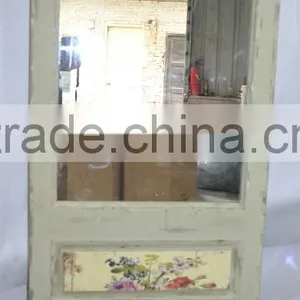 2016 New Style Antique Wooden Mirror Frame With Paper Printing thumbnail-2