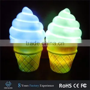 Children Gadgets Lamp Light Lovely Soft Ice Cream LED Lamp for Kids thumbnail-6