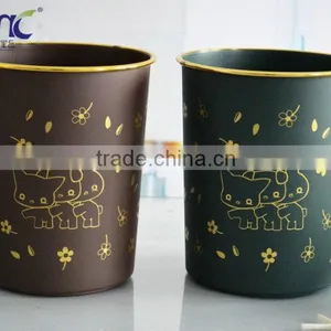 Plastic Rabbit Pattern Wastebin New PP thumbnail-2