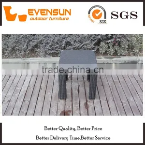 Fashion PE Rattan Table WIth Glass Top thumbnail-4
