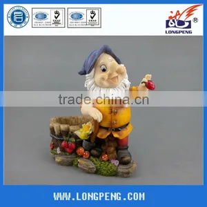 Newest Design Polyresin Garden Dwarfs,Garden Seven Dwarfs,Gnome Statues for Garden Decor thumbnail-1