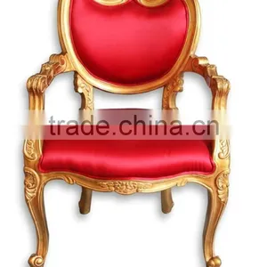 MD-1407-03 Antique Leading Chair in Pair for Home or Hotel Usage thumbnail-3
