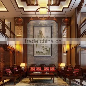 BISINI Latest Interior Wood Villa Design thumbnail-2