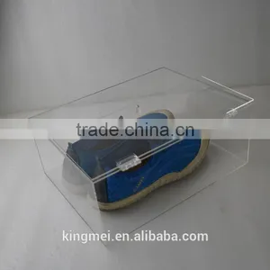 Clear Front Drop Box Clear Acrylic Sneaker thumbnail-2