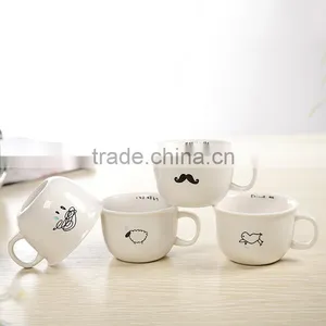 Mini 140ml Cute Cartoon Coffee Cup thumbnail-1