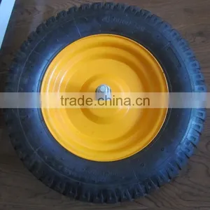 Tool Cart Ues Wheels Rubber Wheel 4.00-8 With Steel Rim thumbnail-5