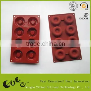 Donuts Shape Silicone Cake Moldd thumbnail-1