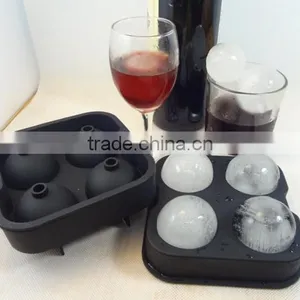 FDA Silicone Sphere Fancy Ice Cube Trays thumbnail-3