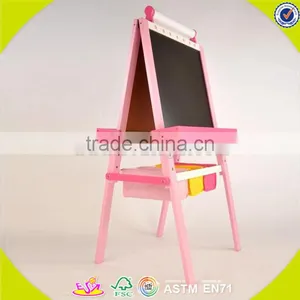 Wholesale Top Sale Wooden Kids Easel Toys for Kids,Cheap Wooden Kids Easel Toys, Best Quality Wooden Kids Easel Toys W12B049A thumbnail-1