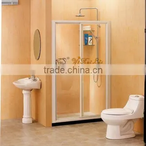 Three Doors Linked Sliding Doors Screen QA42 thumbnail-1