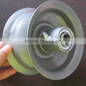 Wheels Steel Rim for Wheelbarrow With Two Ball Bearing thumbnail-1