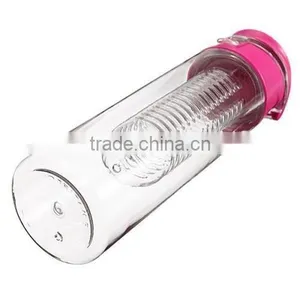 700mLCapacity Sports Healthy Fruit Juice Infuser Infusing Water Bottle Flip Lid thumbnail-4
