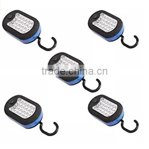 5 X Blue 24+3 LED Bivouac Light Flashlights Lantern Lamp for Camping Hiking thumbnail-4