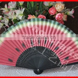 Lovely Tissue Paper Handmade Paper Fan for Import thumbnail-1