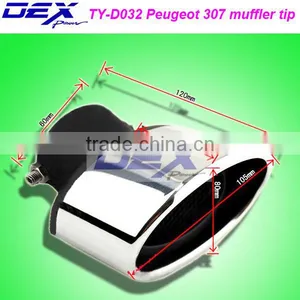 High Quality Auto Part Exhaust Peugeo--t 307 Muffler Tip thumbnail-1