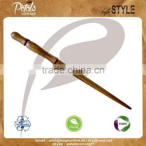 2017 Top Quality Wooden Hand Made Toy Wand Sell by Petals Concept From India thumbnail-1