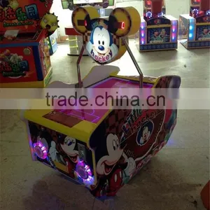 Popular Children MINI Colorful Mouse Air Hockey Games Machine thumbnail-5