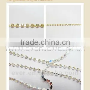 888 Chaton Rhinestone Cup Chain thumbnail-1