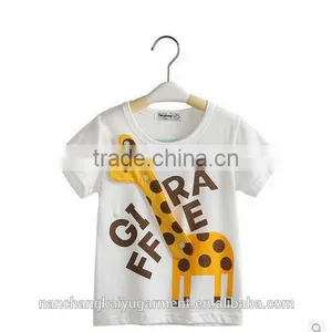Boy Kids High Quality Funny Cartoon Printed T Shirt thumbnail-1