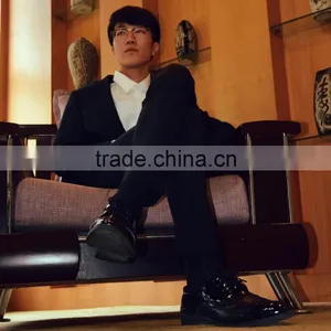 Wholesale Men Black Business Warmth Antibacterial Deodorized Breathable Socks thumbnail-2