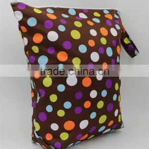 Waterproof Reusable Baby Cloth Diaper Wet Bags thumbnail-2