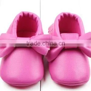 High Quality Leather Design Baby Walker Shoes Toddler Girls Soft Shoes thumbnail-3