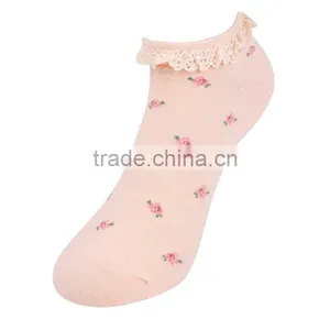 Happy New Year Cable Knit Boot Socks With Lace thumbnail-6