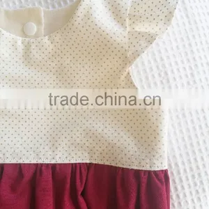 Hot Selling 2017 Summer Baby Girl Clothes Cute Angle Short Sleeve Cotton Fashion Desigin Baby Romper thumbnail-6