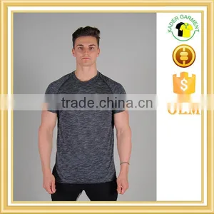 Blank t Shirts Fitness t Shirt Slub Fit t Shirt thumbnail-1