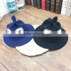 Cute Style Monster Funny Kids Sunhat Child Boy and Girls Outdoor Straw Hat Caps thumbnail-6