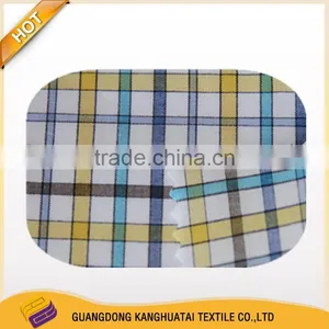 High Quality 100% Cotton Colourful Grid Mercerized Fabric thumbnail-3