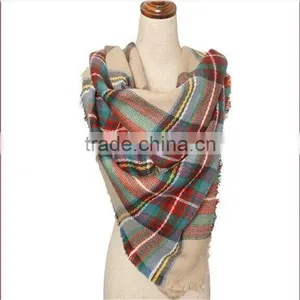 Wholesale Women Lovely Mint Clover Scarf thumbnail-6