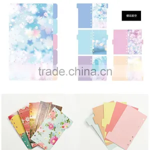 A5/A6 Art Paper 4/1C Printing Custom Planner Index Page 6 Holes Planner Internal Page thumbnail-4